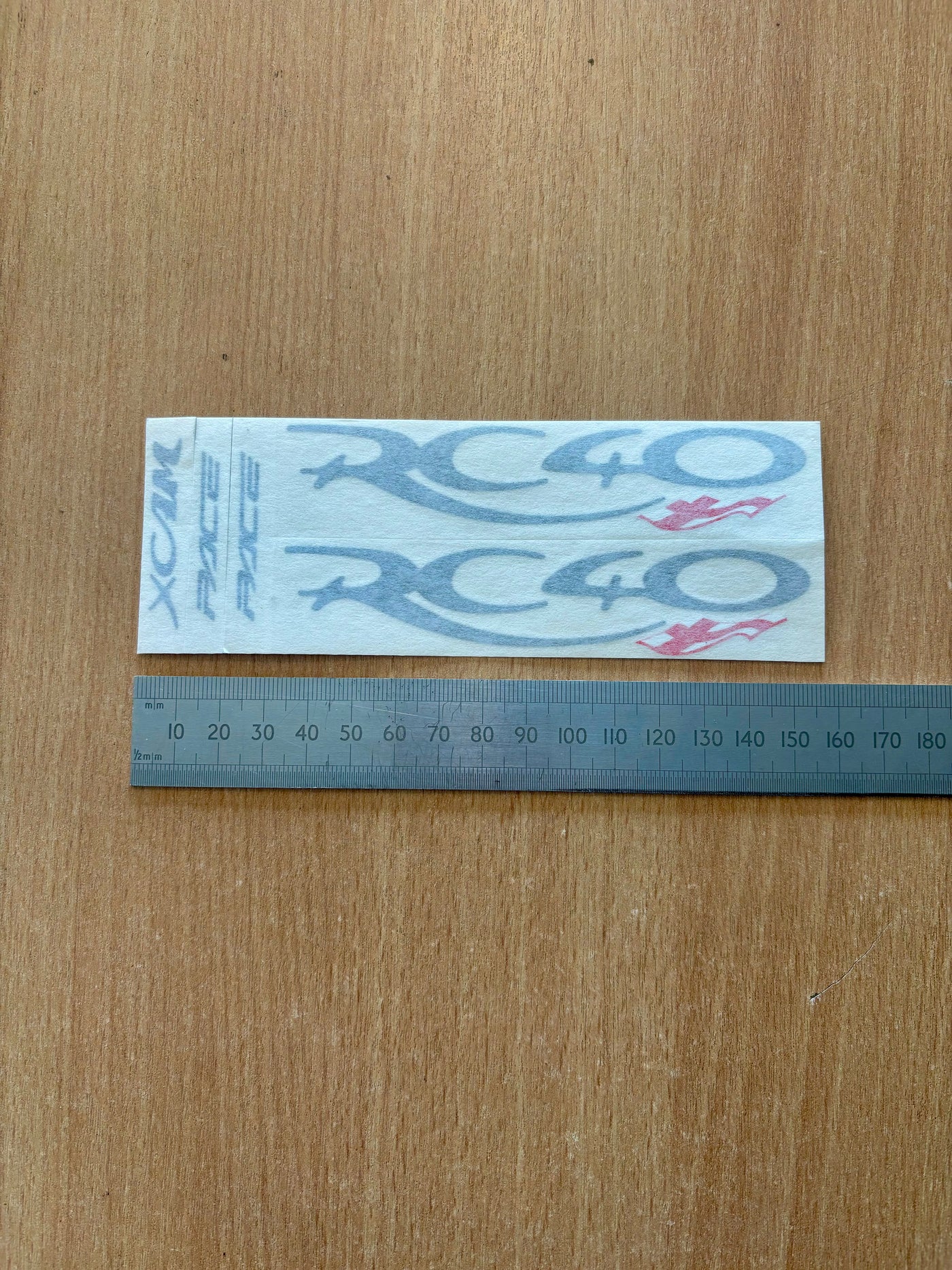 Pace Racing Sticker Pace 2005 RC40 XCM decal – Pace Cycles